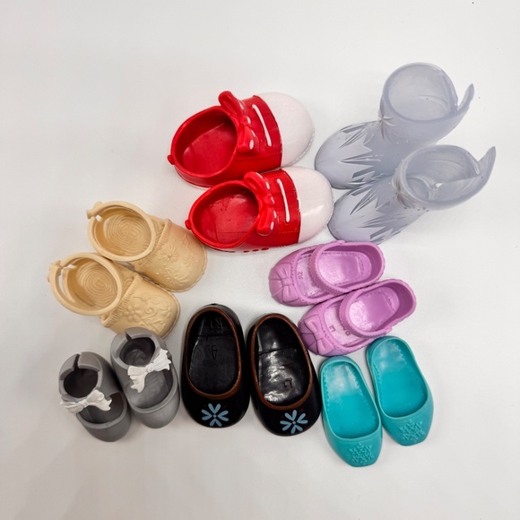 Disney Mixed Doll Shoe & Boot Lot of‎ 7 - Picture 6 of 10